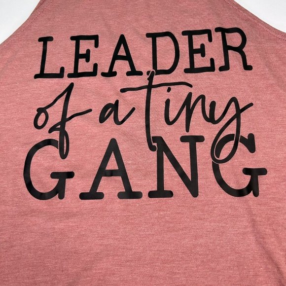 Womens Shirt Size Small S Sleevless Tank Light Mauve Soft Lightweight Mom Life - Picture 2 of 7